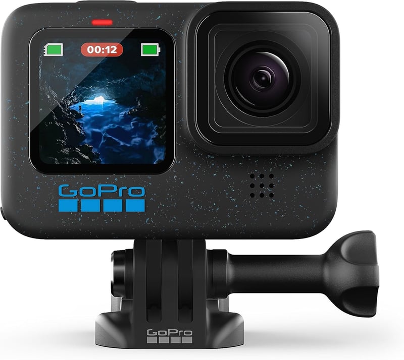 GoPro HERO12 Black - Waterproof 5.3K Action Camera with HDR