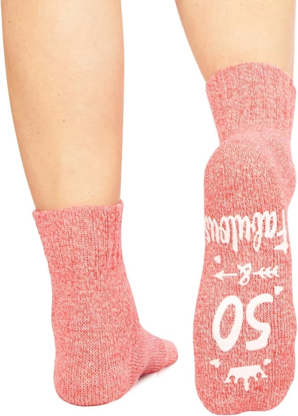 50th Birthday Socks for Women - Fun Gift Idea