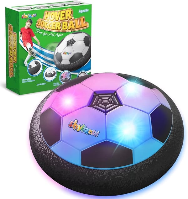 Hover Soccer Ball with LED Light for Kids (Ages 3-8)