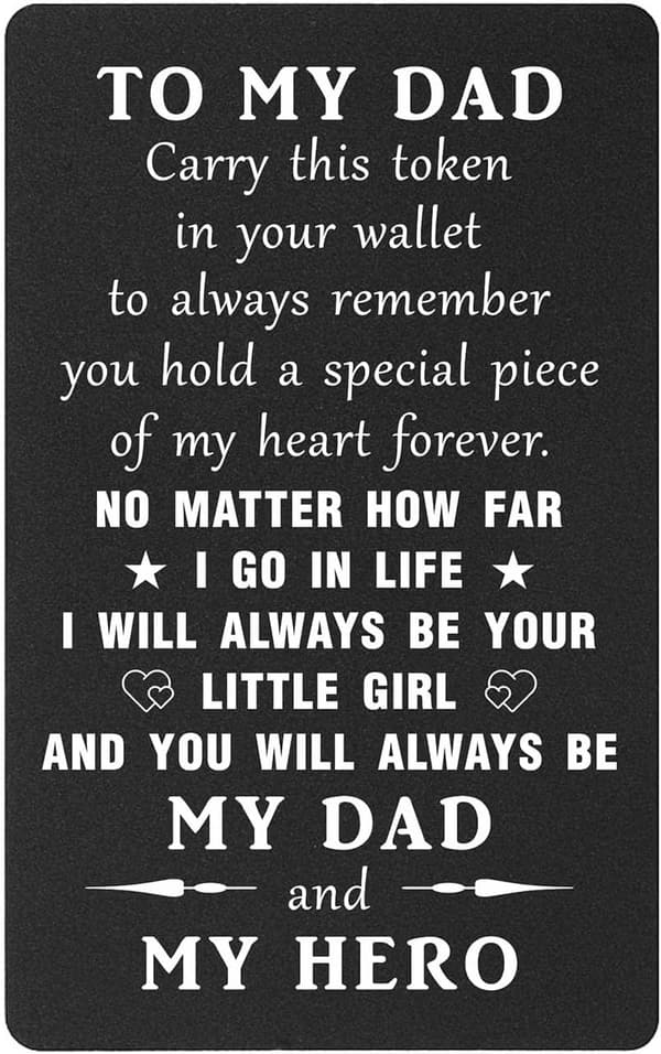 Father's Day Wallet Card - 