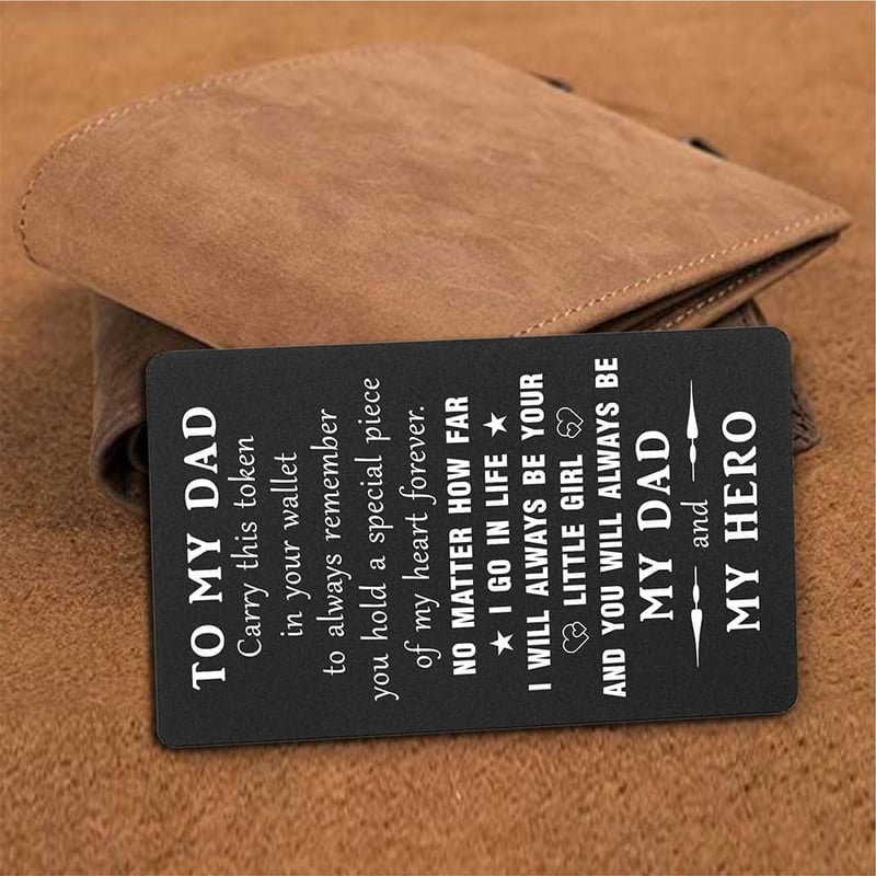 Father's Day Wallet Card - 