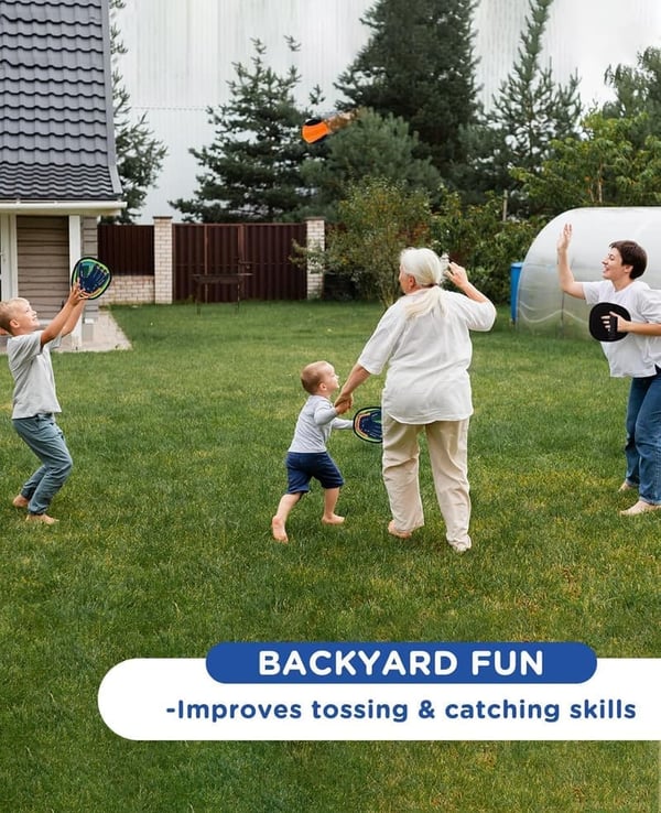 Outdoor Toss and Catch Ball Game for Kids, Ages 3-8