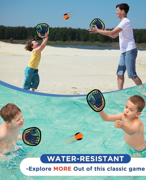 Outdoor Toss and Catch Ball Game for Kids, Ages 3-8