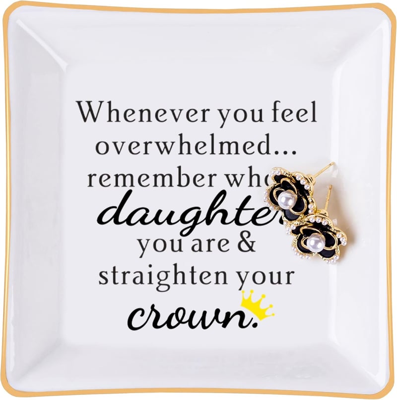 Overwhelmed? Straighten Your Crown Ring Dish for Daughter