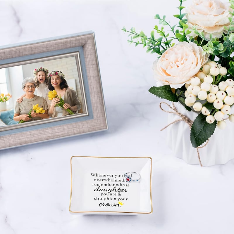 Overwhelmed? Straighten Your Crown Ring Dish for Daughter