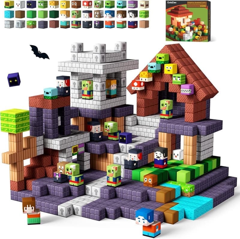 STEM Magnetic Building Blocks Set for Kids Age 3+