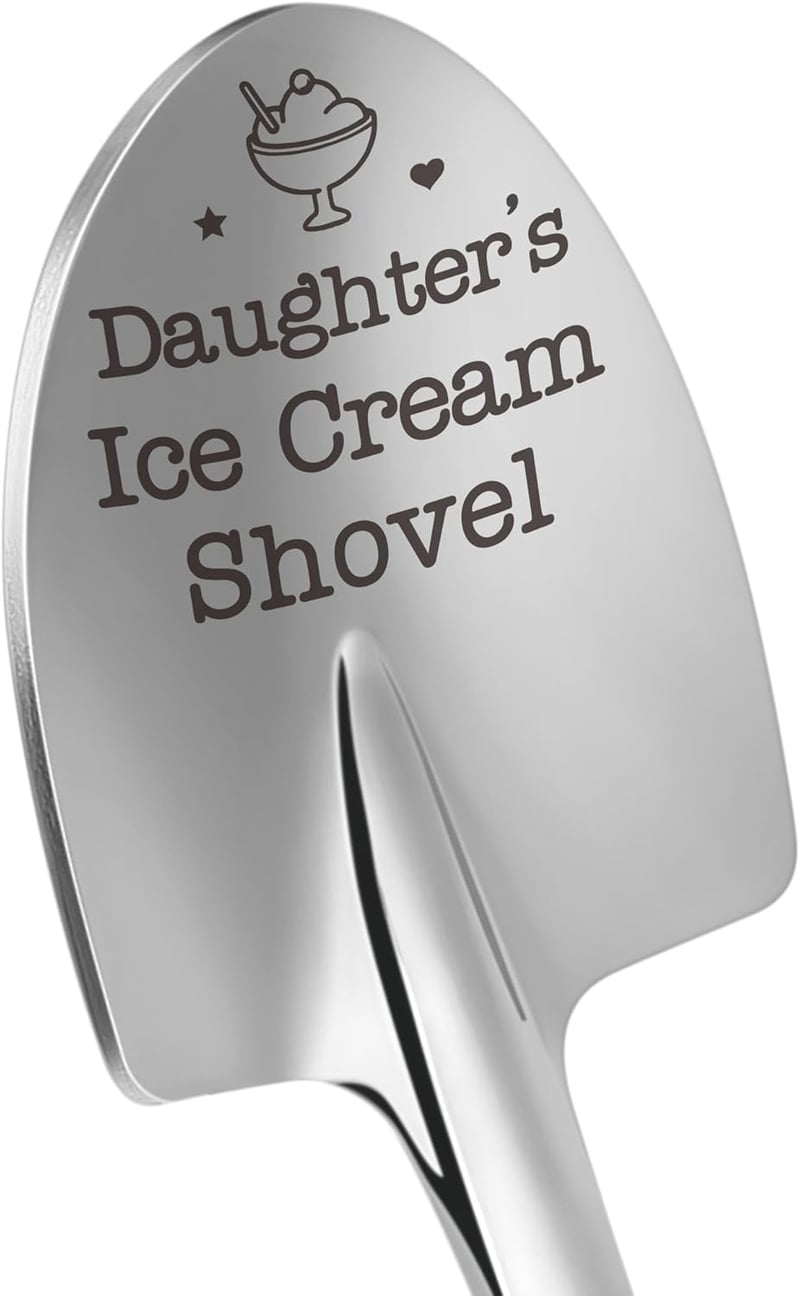 Valentine's Day Ice Cream Shovel Gift for Daughter