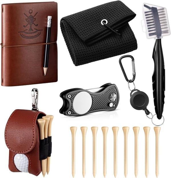 14 Golf Accessories Gift Set for Men & Women