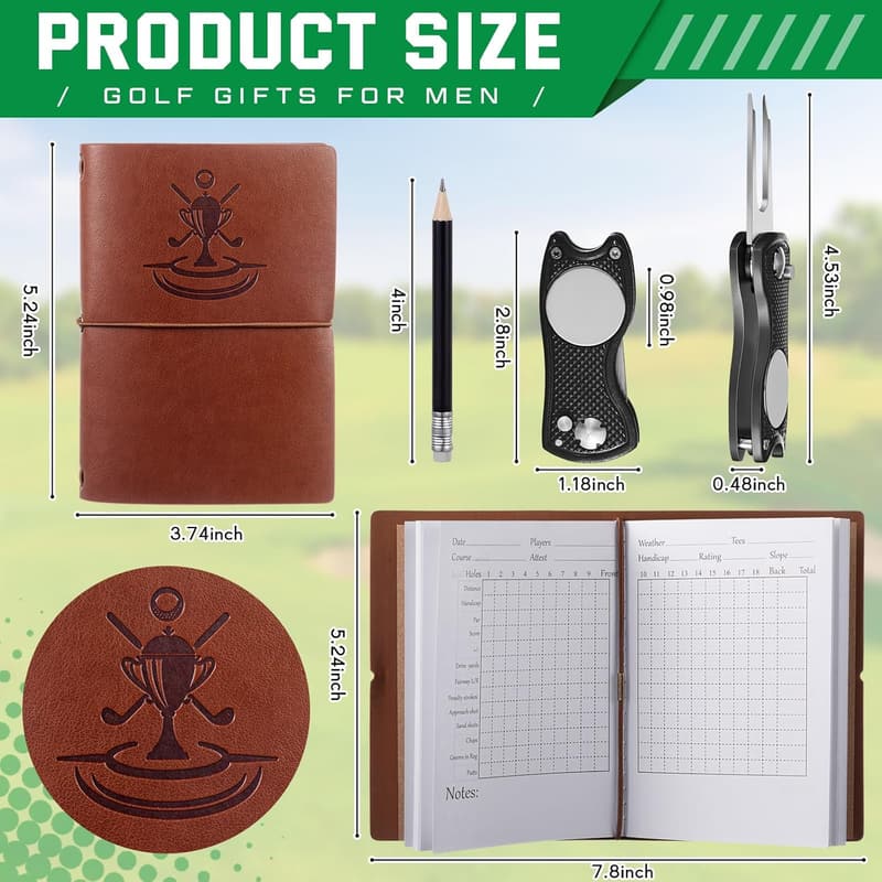 14 Golf Accessories Gift Set for Men & Women
