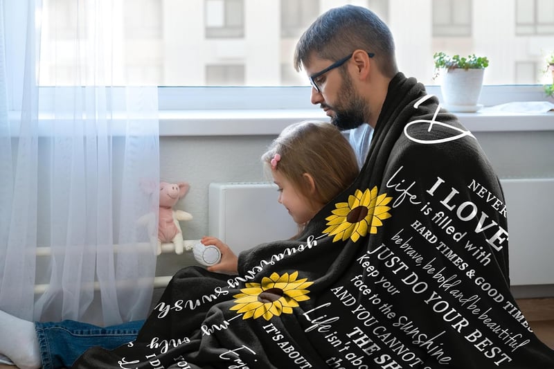 To My Daughter Blanket from Mom - 60
