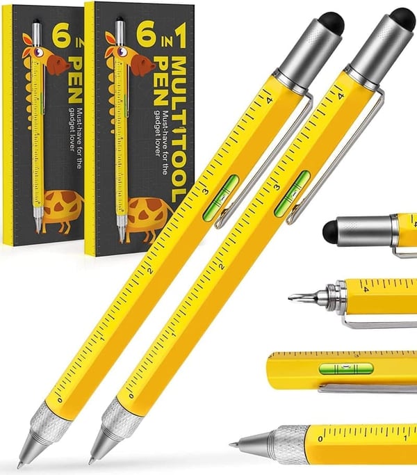 Multitool Pen Set for Men - Perfect Gifts for Engineers & Dads