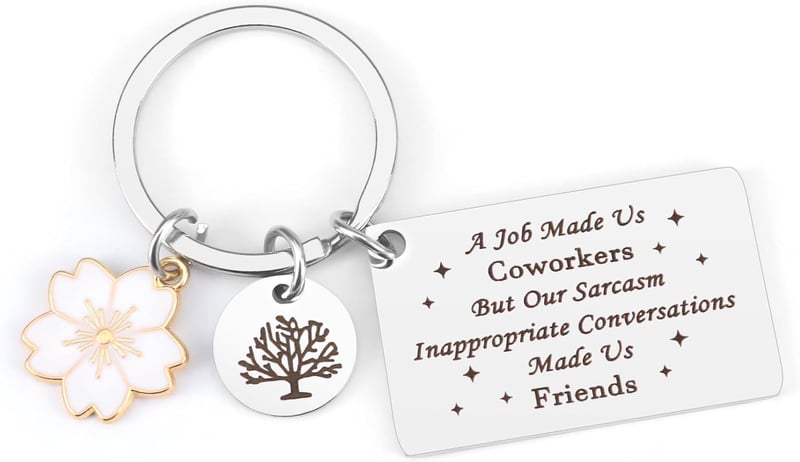 Coworkers Keychain - Thoughtful Gift for Any Occasion