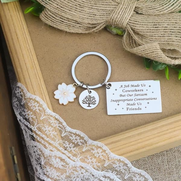 Coworkers Keychain - Thoughtful Gift for Any Occasion