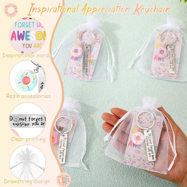 Father's Day Appreciation Keychains for Coworkers