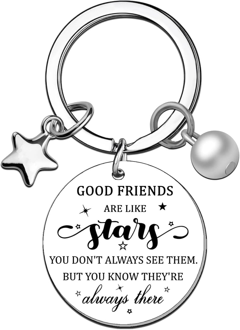 Best Friend Keychain – Perfect Gift for Women