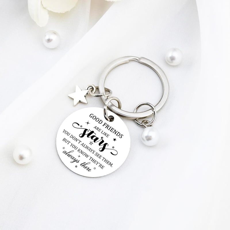 Best Friend Keychain – Perfect Gift for Women