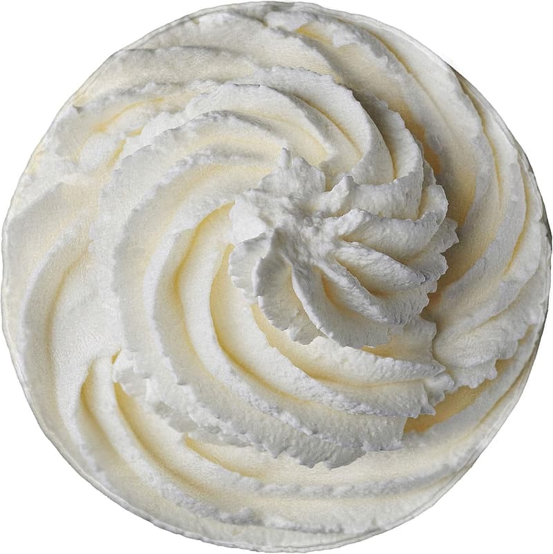 Summer Dessert Round Blanket - Whipped Cream Graphic, 60