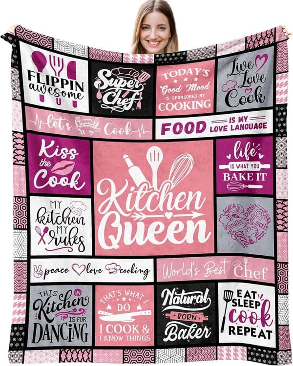 Cooking Gift Ideas: Chef Throw Blanket 60