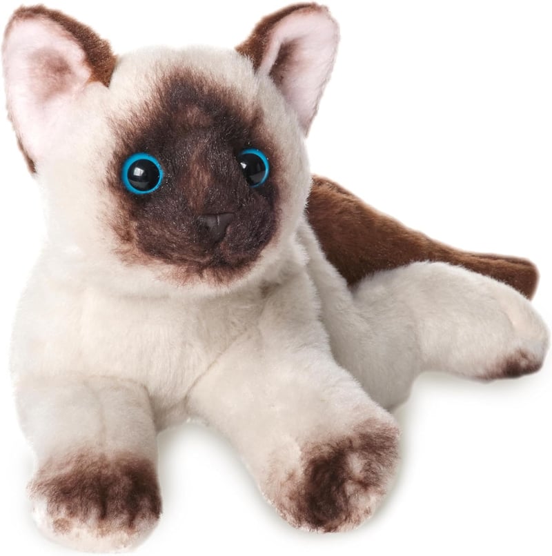 Siamese Cat Plush Toy - Ultra Soft Gift for Animal Lovers