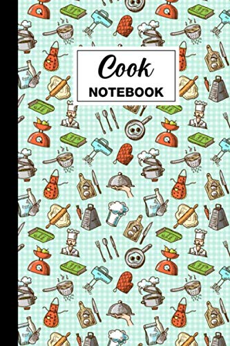 Cook Notebook: 6x9 Lined Journal for Cooking Enthusiasts