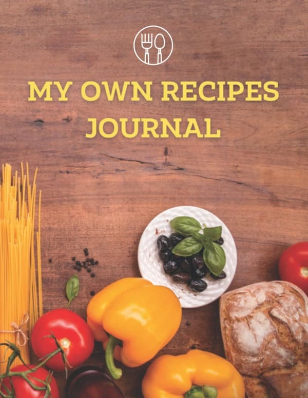 Personalized Recipes Journal: Perfect Gift for Cooking Enthusiasts