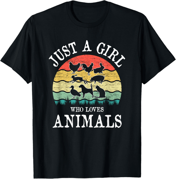 Animal Lover T-Shirt for Her