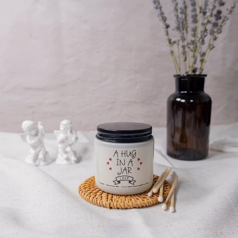Lavender Scented Candles - Thoughtful Gifts for Women