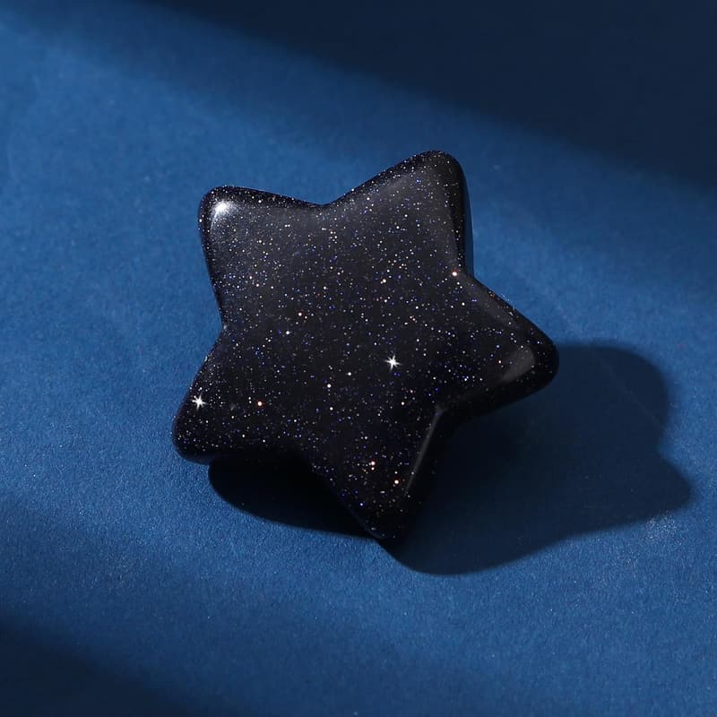 Thank You Gift - Natural Sparkling Stone Star for Friends