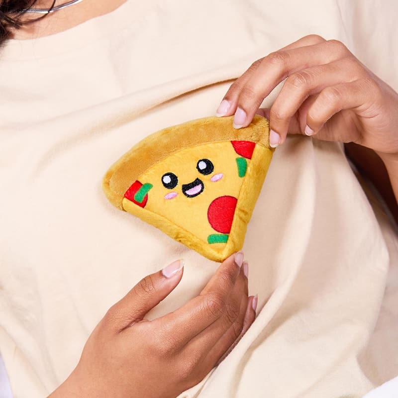 Emotional Support Pizza Plush Toy for Comfort & Fun