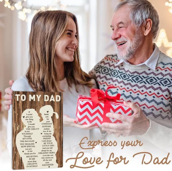 Vintage Metal Tin Sign for Dad - Perfect Retirement Gift