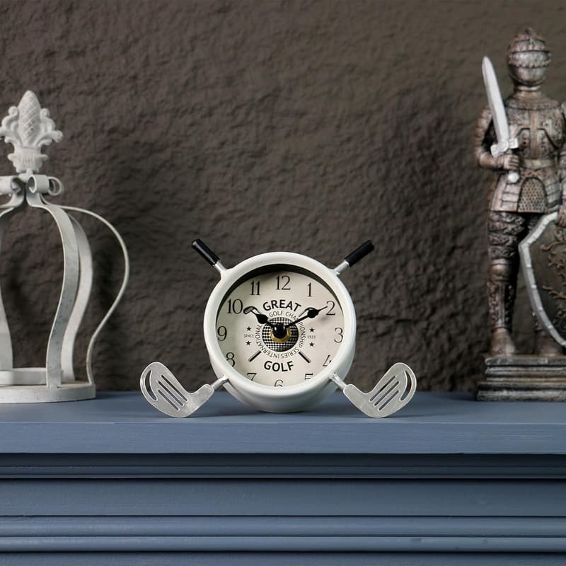Golf Desk Clock for Men – Unique Accessory for Golf Lovers