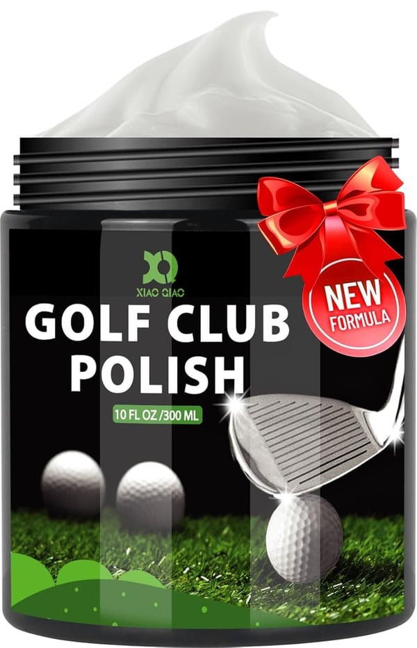 Golf Club Cleaner Kit with 10 oz Polish Compound and Cloth