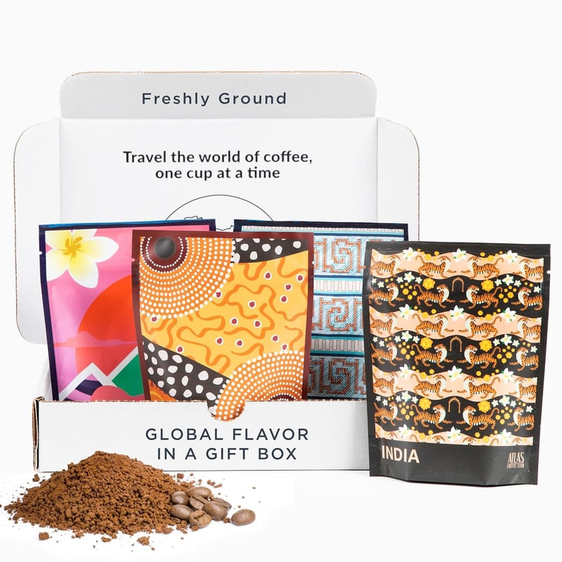 Gourmet Coffee Discovery Set - 4-Pack Single Origin Sampler