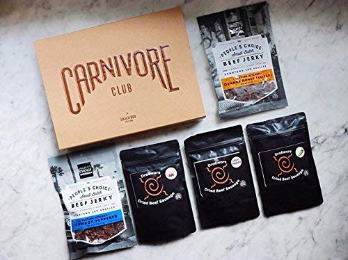 Meat Snack Sampler Gift Box - 4 to 6 Jerky Treats