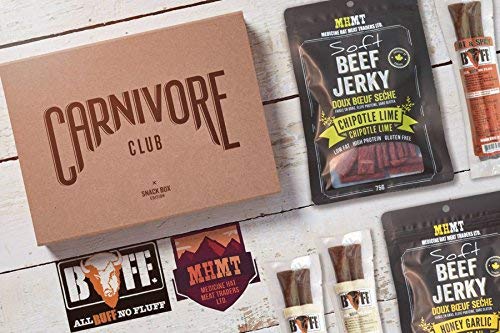 Meat Snack Sampler Gift Box - 4 to 6 Jerky Treats