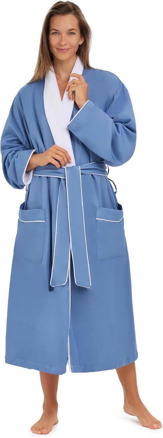Super Soft Microfiber Bathrobe for Men & Women - Plush Luxury