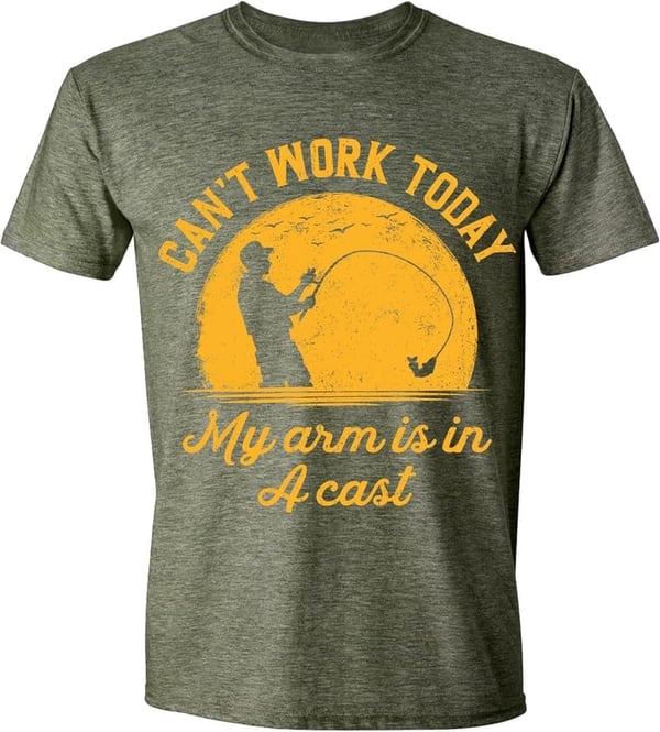 Funny Fishing T-Shirt for Men -