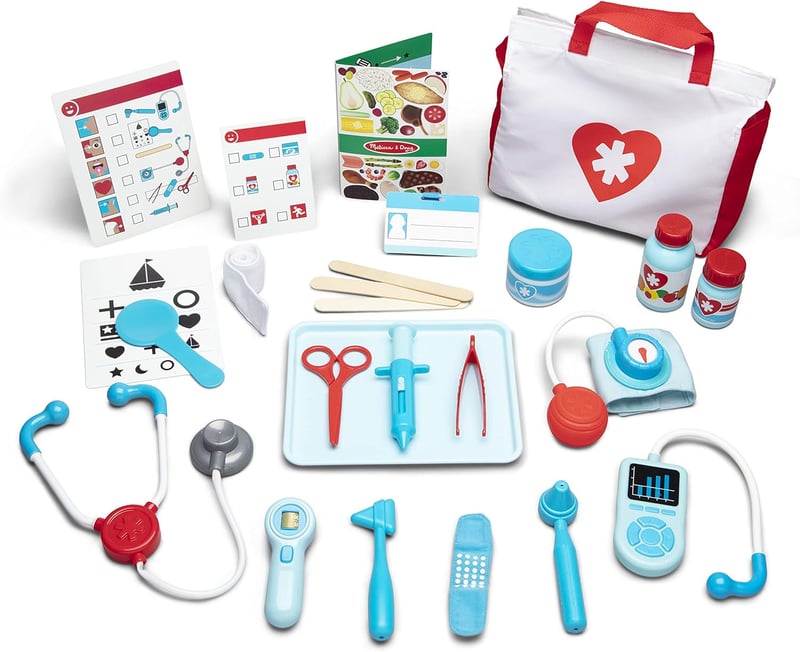 Get Well Doctor's Kit Play Set - 25-Piece Toddler Role Play