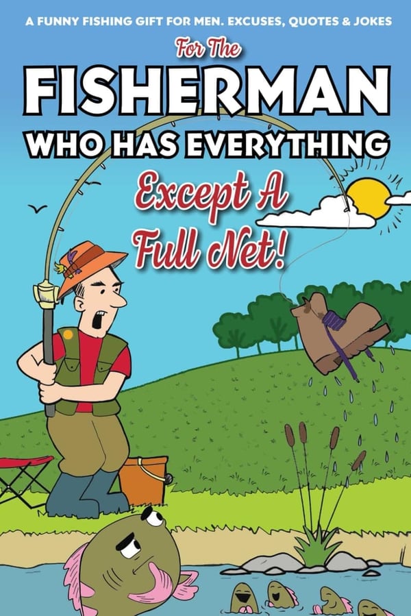 Funny Fishing Gift Book: Jokes & Quotes for Fishermen