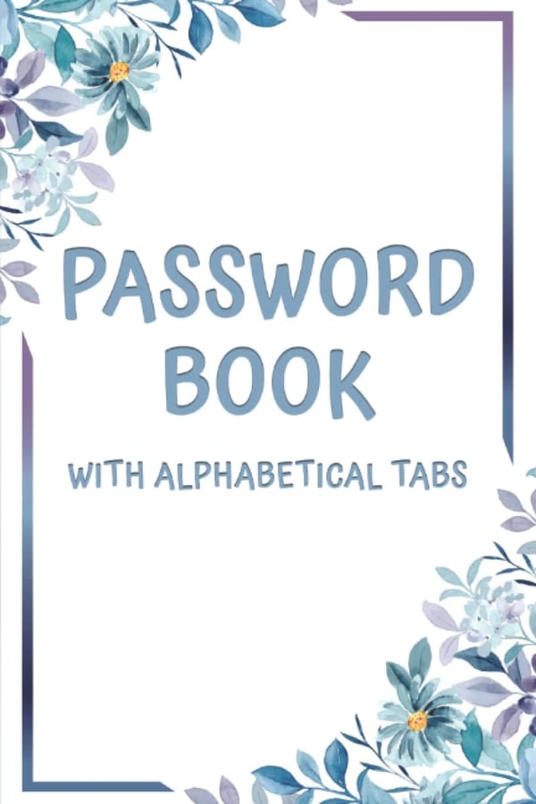 Password Logbook for Women: Internet Password Organizer with Tabs