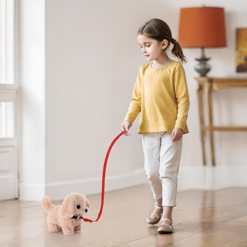 Interactive Dog Vet Kit for Kids - 24pcs Role Play Set (Pink)
