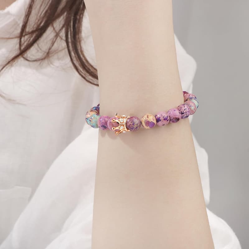 Friendship Gifts for Women - Healing Stone Crown for Birthdays