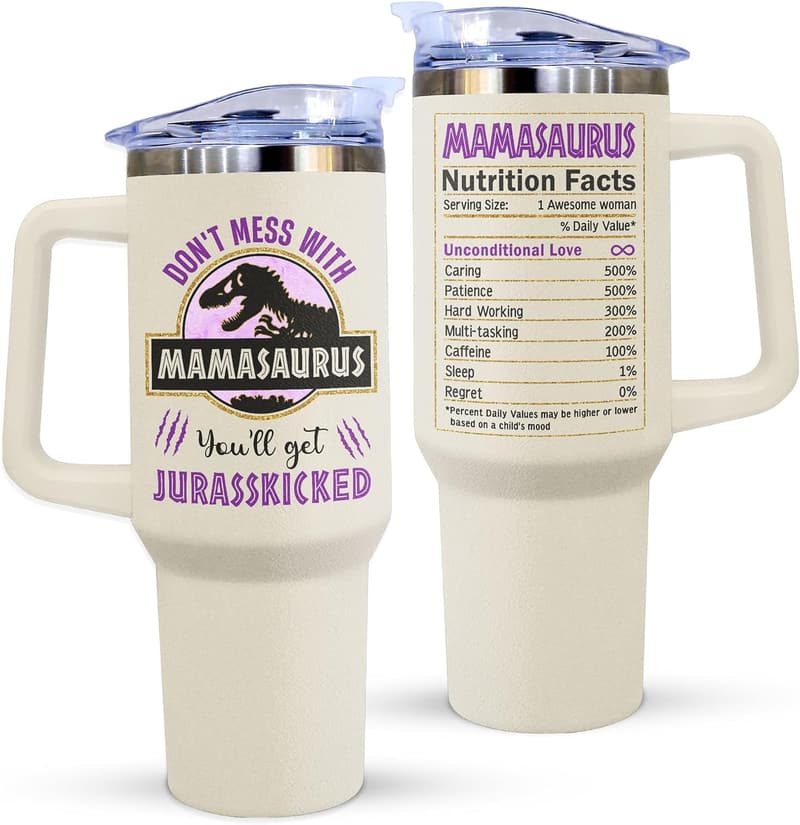 Birthday Gift for Mom - Personalized 40 oz Tumbler