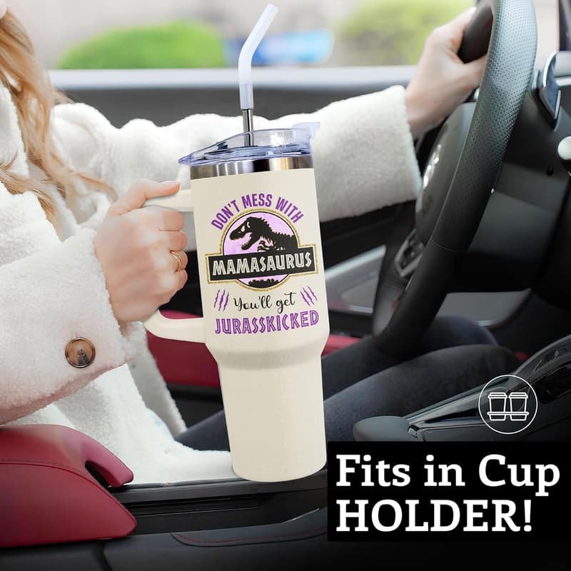 Birthday Gift for Mom - Personalized 40 oz Tumbler