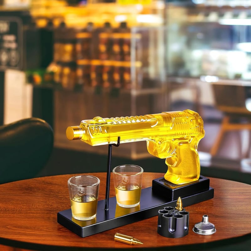 Personalized Decanter Set for Father's Day and Birthdays