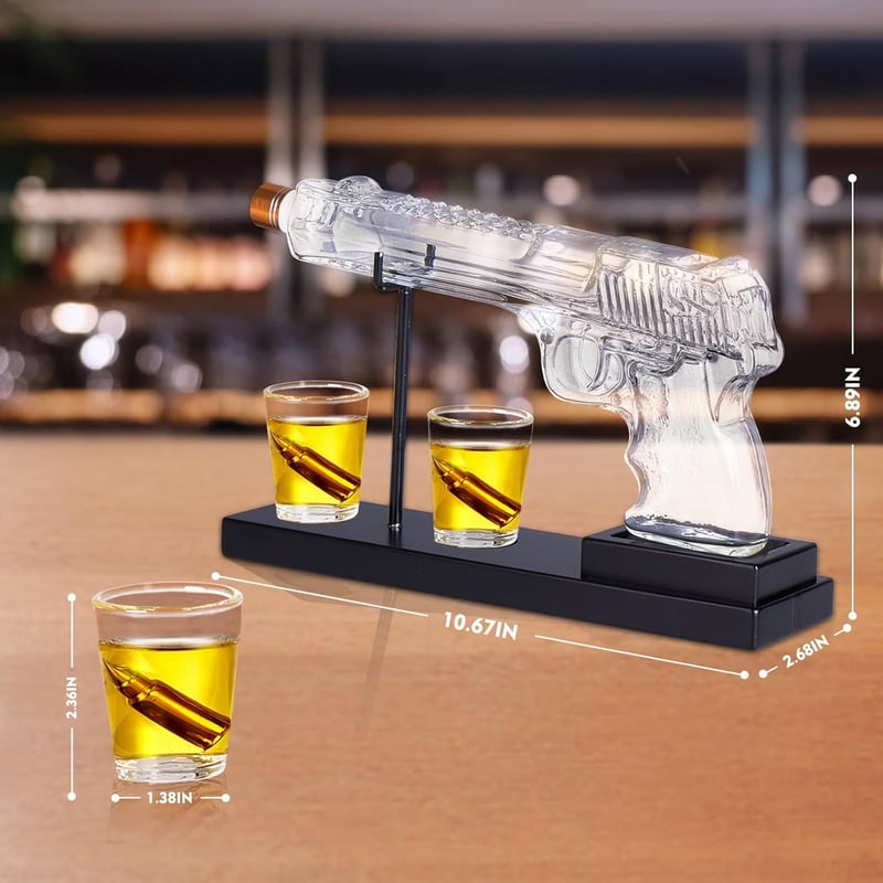 Personalized Decanter Set for Father's Day and Birthdays