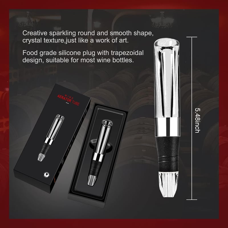 Wine Aerator Pourer - Unique Gift for Wine Lovers