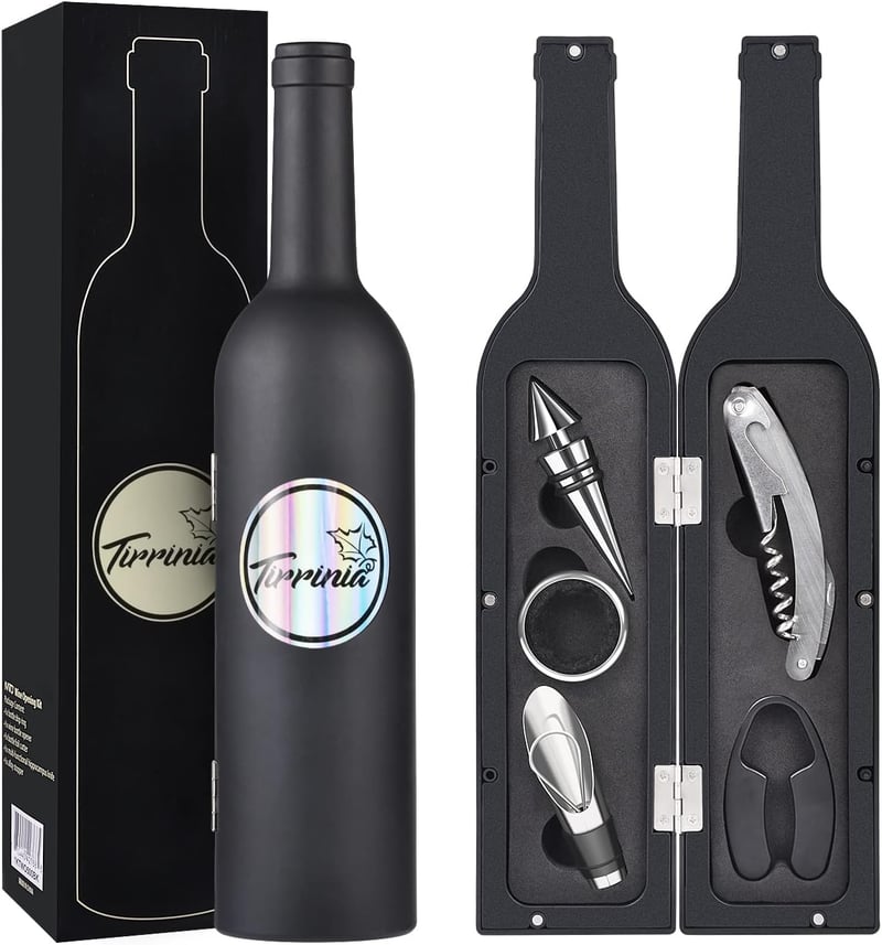 Valentine's Gift: Kato Wine Accessories Set in Novelty Case