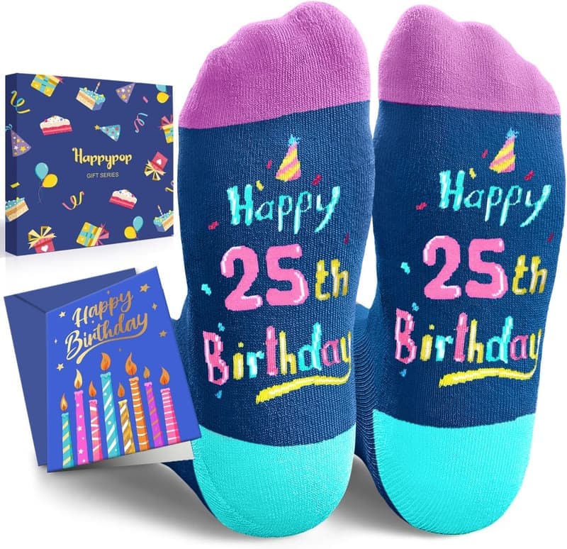 Birthday Socks for Women & Men in Their 20s & 30s