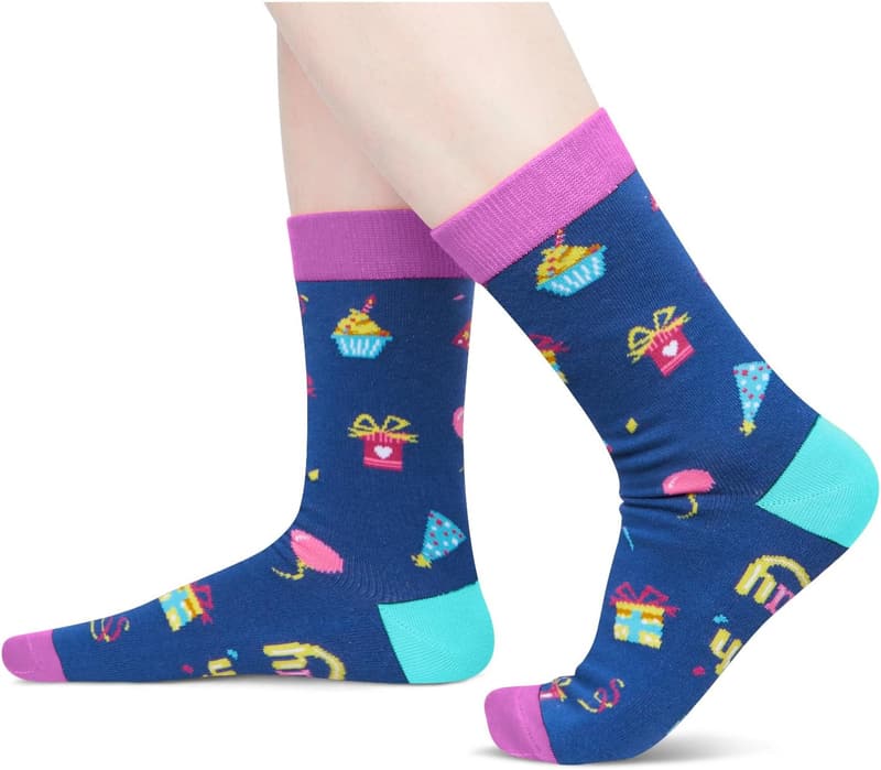 Birthday Socks for Women & Men in Their 20s & 30s